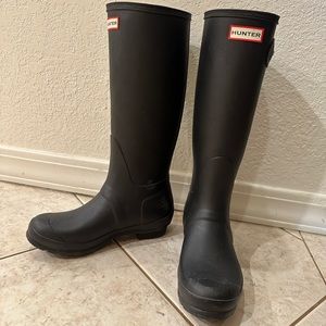 Hunter rain boots